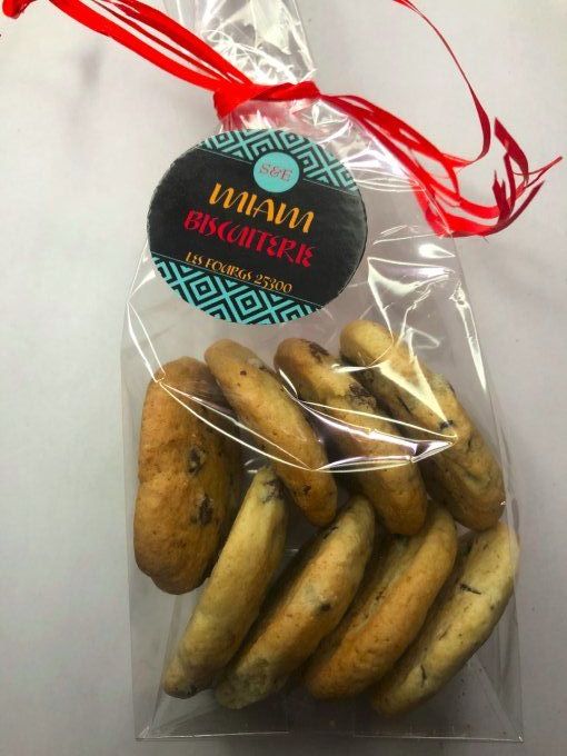 Minis cookies pépites de chocolat