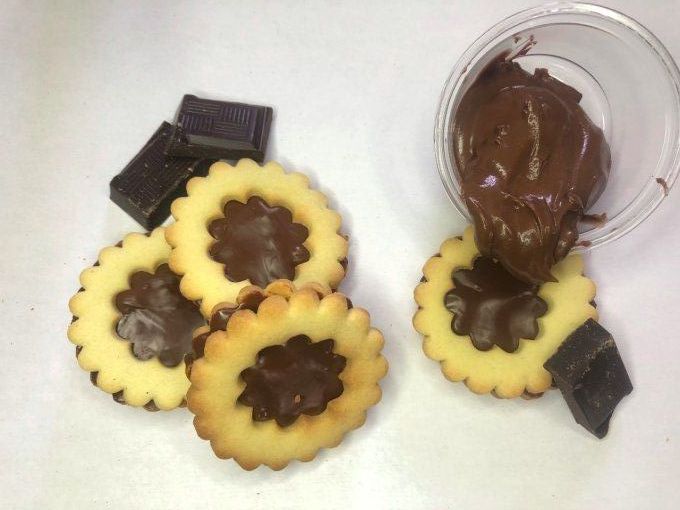 Sablé lunette chocolat